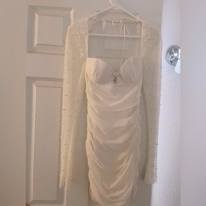 Oh Polly, white dress, US 2